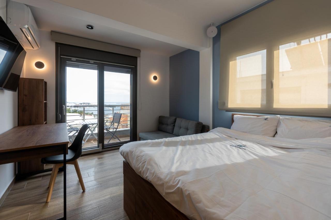 Апартаменты Seametry Premium Residencies Кавала Экстерьер фото